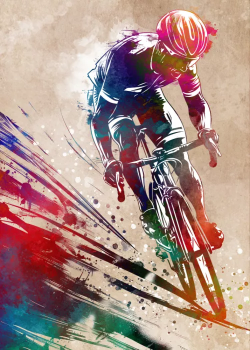 Jaszke, Justyna: Biker Art Cycling Sport 2