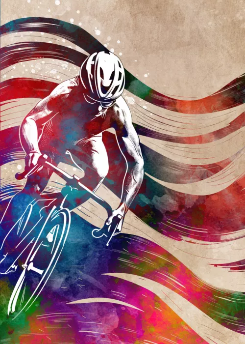 Jaszke, Justyna: Arte del Ciclismo Deporte 1