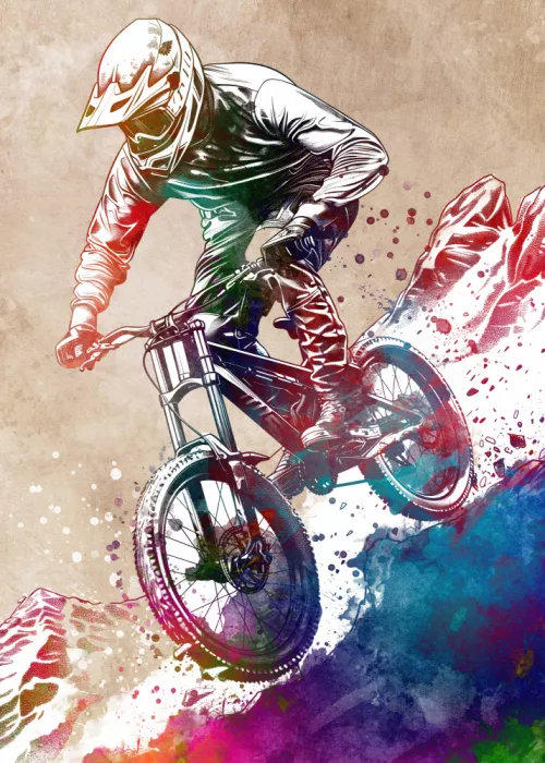 Jaszke, Justyna: Arte Ciclista MTB – Deporte Ciclismo 4