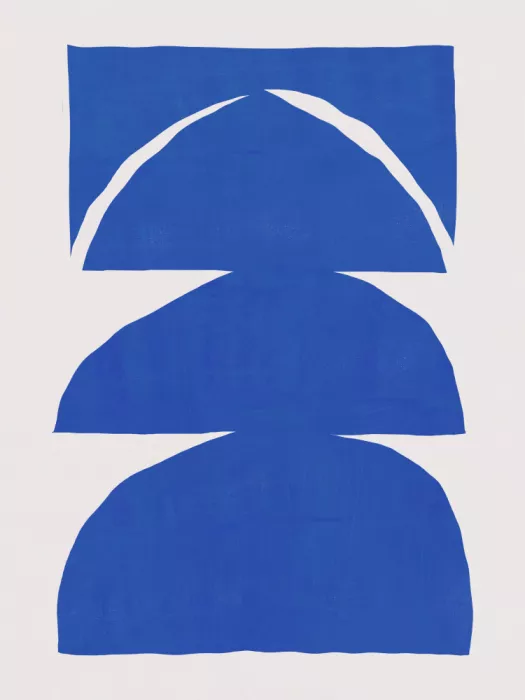 Dean, Little: Geometric Shapes On A White Background