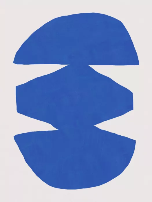 Dean, Little: Cobalt blue cut out 02