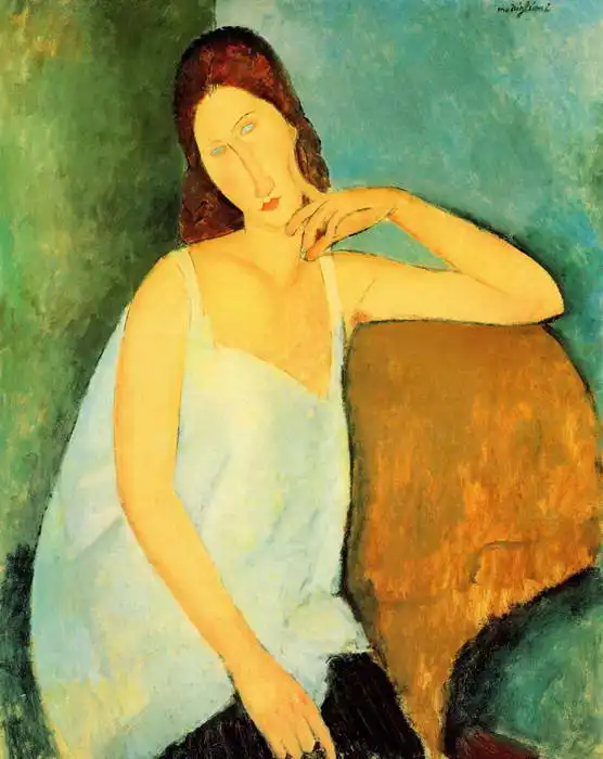 Modigliani, Amadeo: Portrét Jeanne Hebuterne