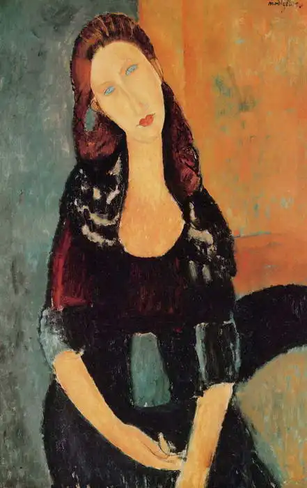 Modigliani, Amadeo: Portrét Jeanne Hebuterne