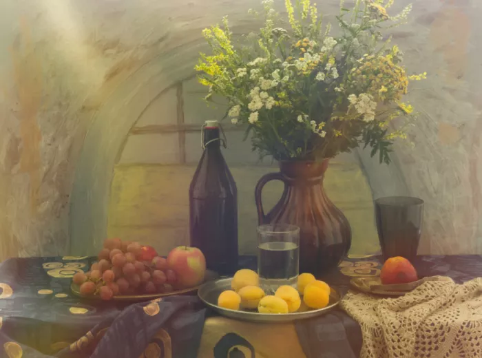 UstinaGreen: Bodegón con frutas