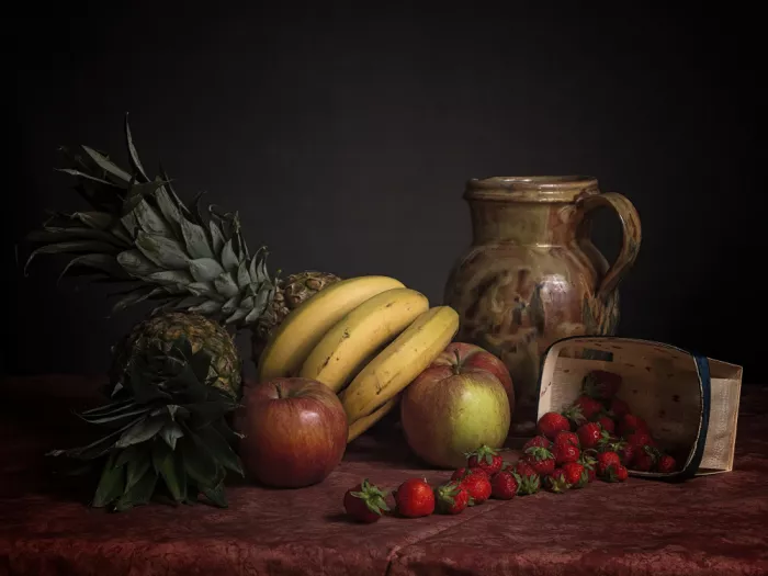 Patrick, alberti: Stillleben mit Obst
