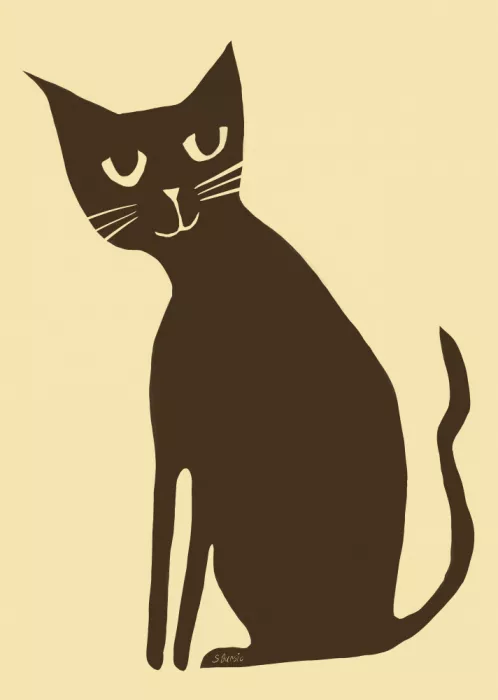 Bursic, Sharyn: Braune Katze