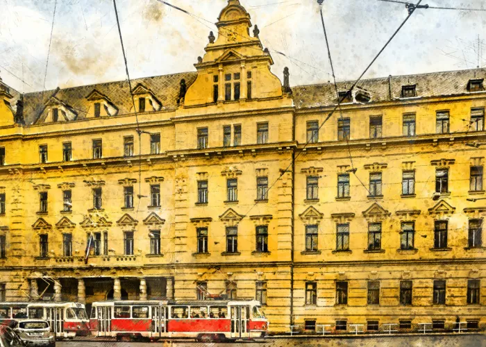 Jaszke, Justyna: Praga República Checa Pintura Acuarela Arte Urbano (18)