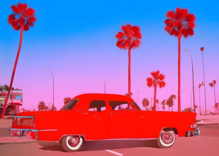 Spin, Cicero: Auto rossa irreale