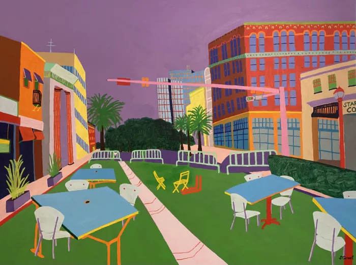 Graef, Sue: Downtown Clearwater