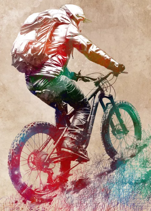 Jaszke, Justyna: Arte Gráfico del Ciclismo Deportivo (4)