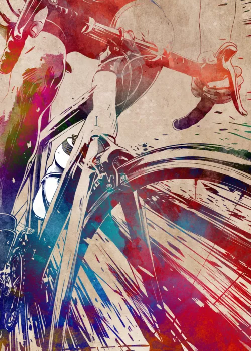 Jaszke, Justyna: Sport Biker Cycling Art Graphic (8)