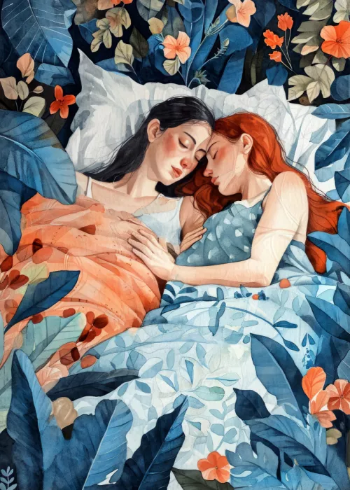 Jaszke, Justyna: El Amor está en el Aire - Pintura Digital en Acuarela (11)
