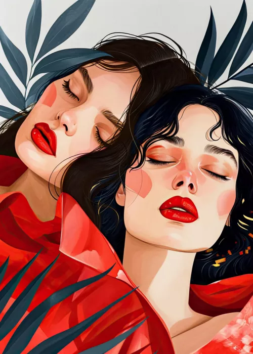 Jaszke, Justyna: El Amor está en el Aire – Acuarela pintura digital (16)