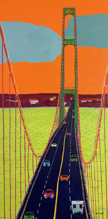 Graef, Sue: Mackinac Bridge