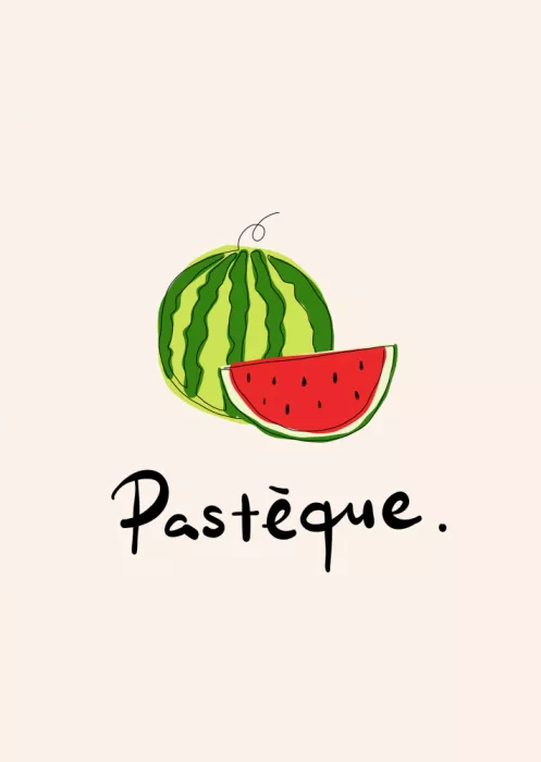 Soléy, Rio: Moderní francouzská sbírka ovoce "Meloun / Pastèque"