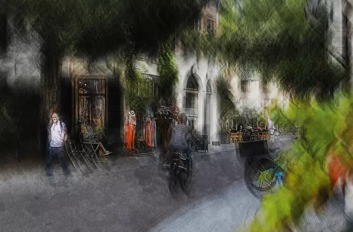 Linden, van Jan: Nelle strade di Zutphen, Paesi Bassi