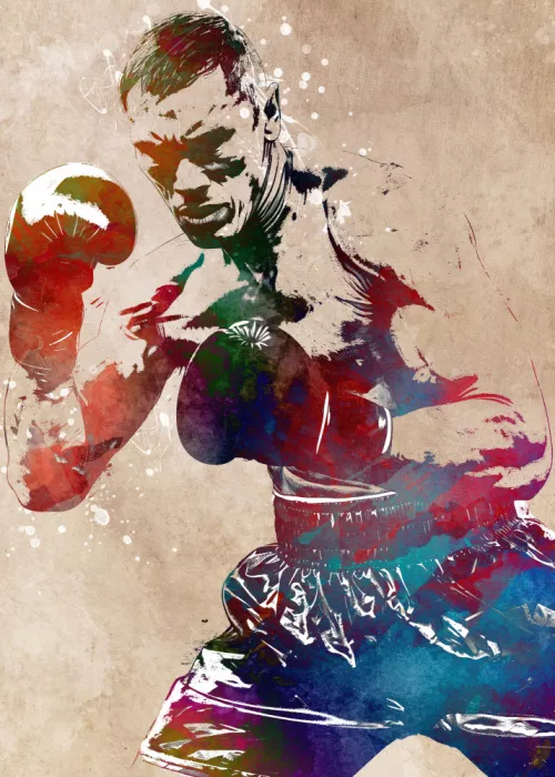 Jaszke, Justyna: Boxing sport art