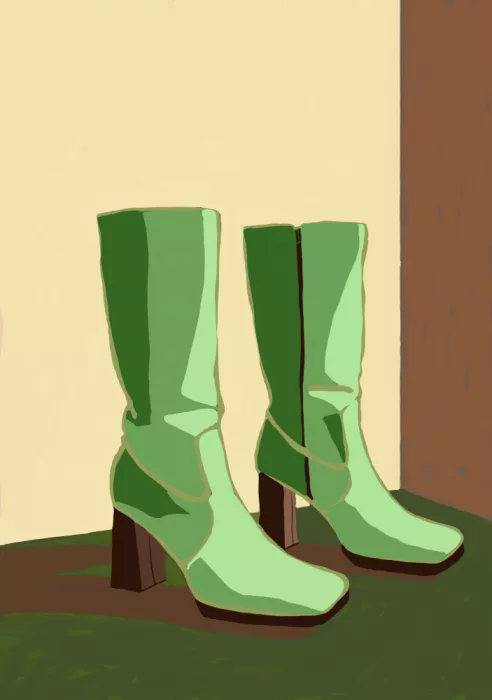 Bursic, Sharyn: Grüne Stiefel