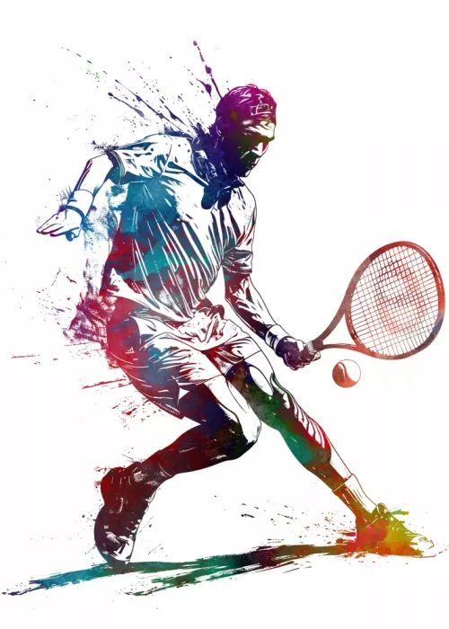 Jaszke, Justyna: Tennis sport art