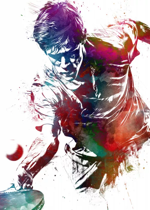 Jaszke, Justyna: Arte del deporte del tenis de mesa