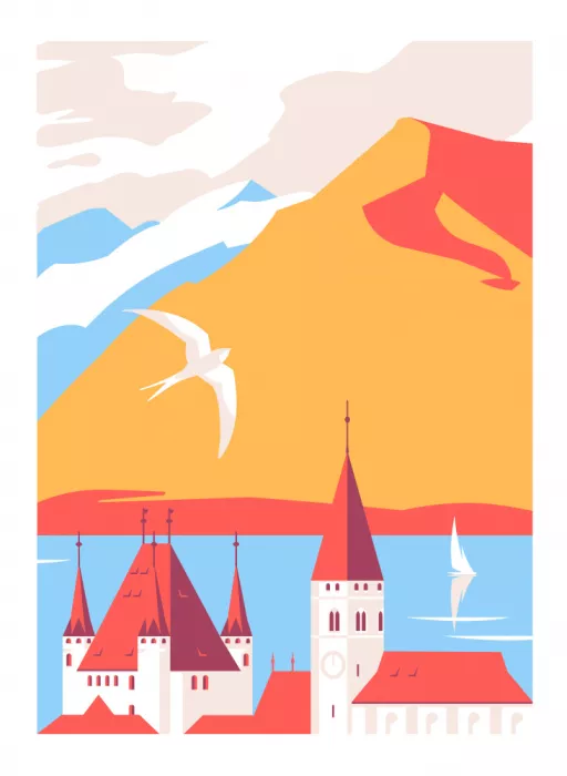 Illustration, Kava Tetiana: Th 1