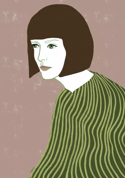 Bursic, Sharyn: The brunette