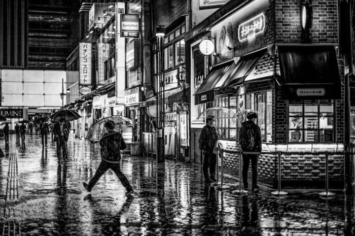 Fujii, Yuzo: Ginza Rainy Night