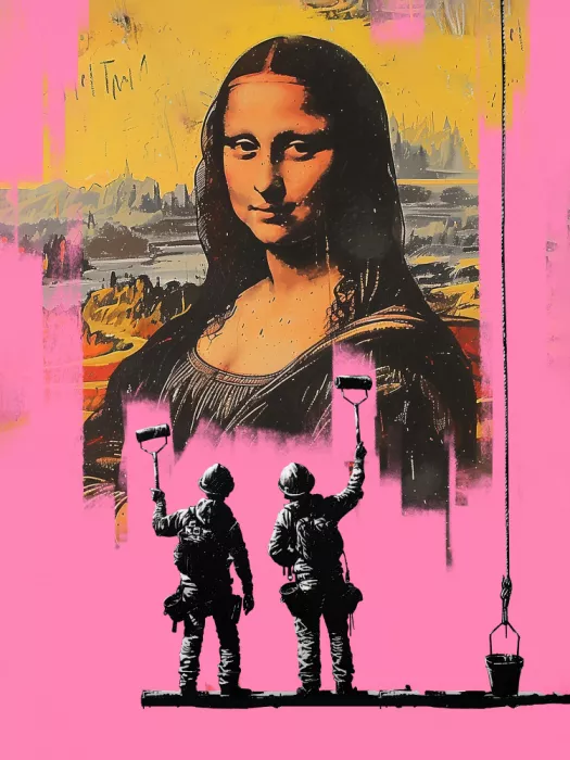 Dikhotomy: Mona Lisa rosa