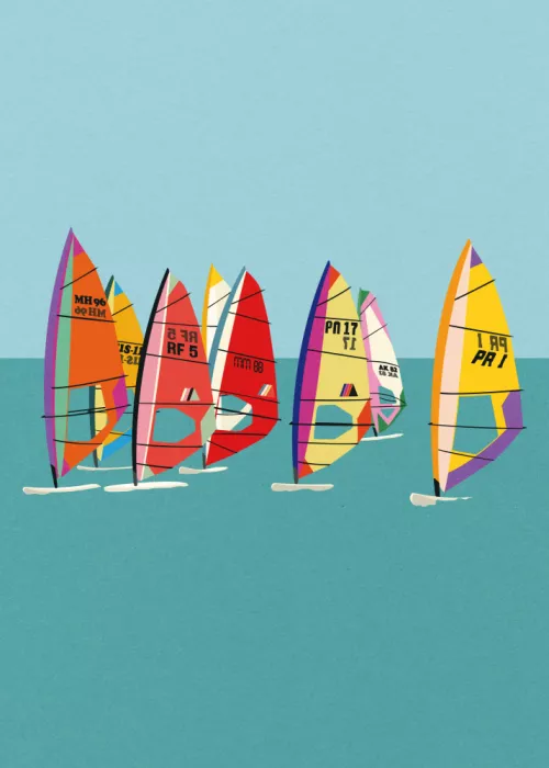 Feist, Rosi: Windsurf nel Mar Baltico