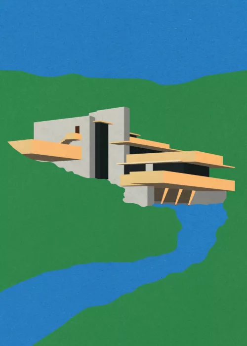 Feist, Rosi: Frank Lloyd Wright Fallingwater