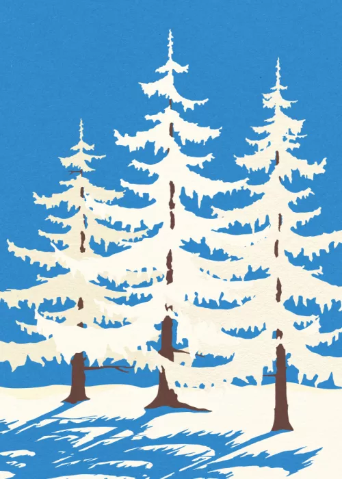 Feist, Rosi: Árboles de invierno del Harz