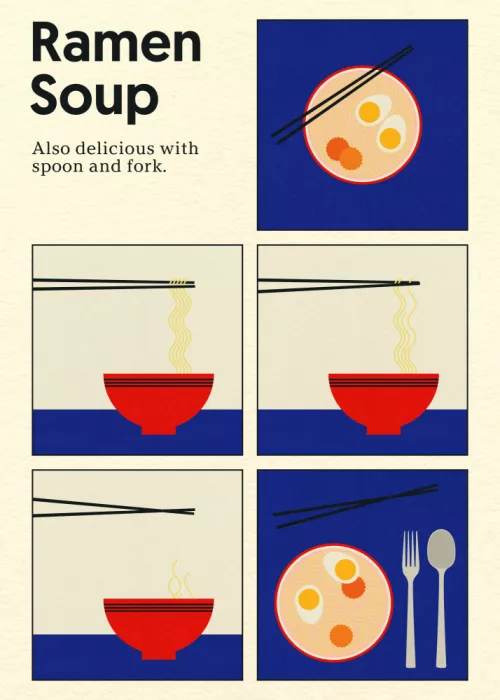 Feist, Rosi: Póster Sopa Ramen