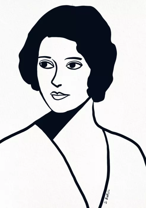 Bursic, Sharyn: Vintage woman