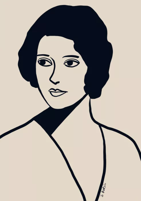 Bursic, Sharyn: Vintage woman