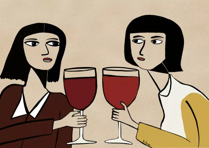 Bursic, Sharyn: Weinliebhaber Freunde