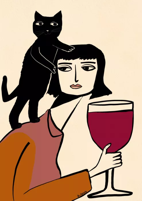 Bursic, Sharyn: Wein- und Katzenliebhaber