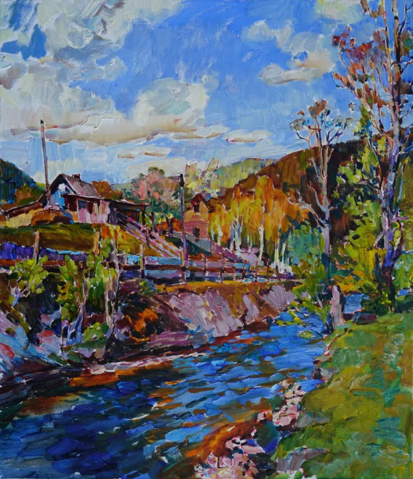 Kutsachenko, Andrii: Arroyo de montaña