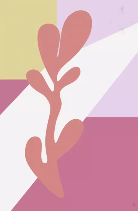 Volfova, Anne-Marie: Foglia geometrica