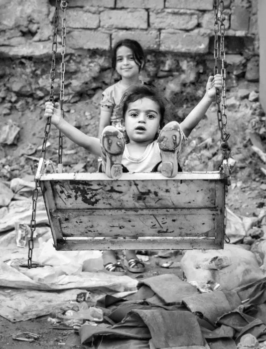 Alsofey, Bashar: I play with my older sister