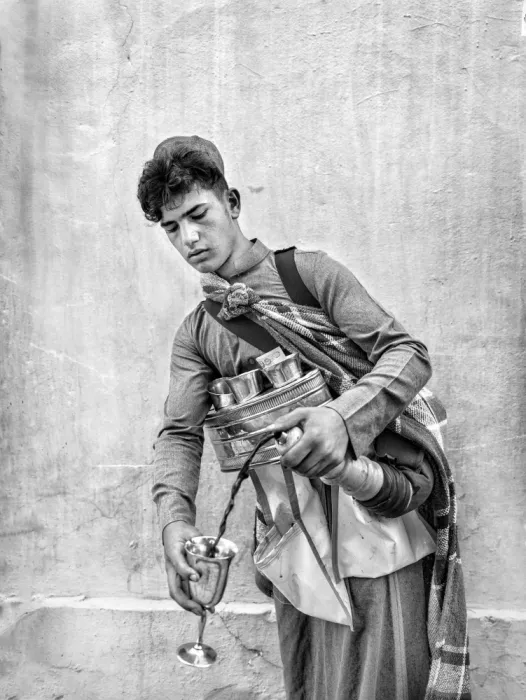 Alsofey, Bashar: Traditional liquorice juice seller