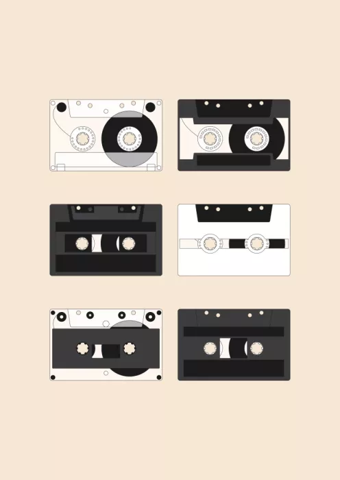 kathrinmay: Cassette Pattern #1