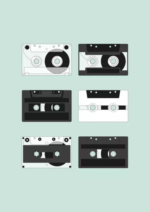 kathrinmay: Cassette Pattern #2