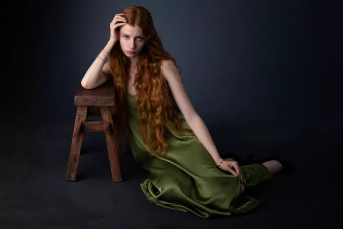 Slotboom, Jan: Grünes Kleid