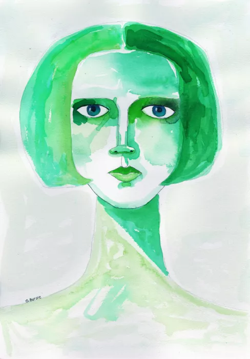 Bursic, Sharyn: Ragazza verde
