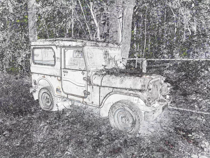 ch, Santhosh: Rustic Jeep Dream