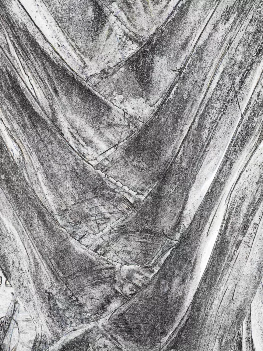 ch, Santhosh: Camino de piedra texturizado