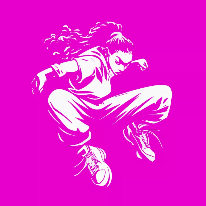 Magnusson, Andreas: Hip Hop Girl Pink