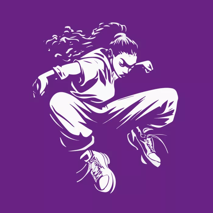 Magnusson, Andreas: Hip Hop Girl Pink