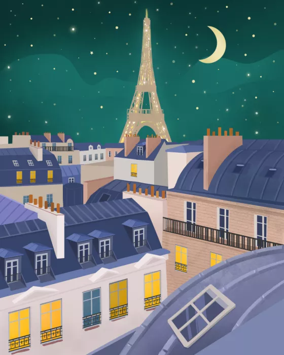 Lizde, Petra: Paris at Night