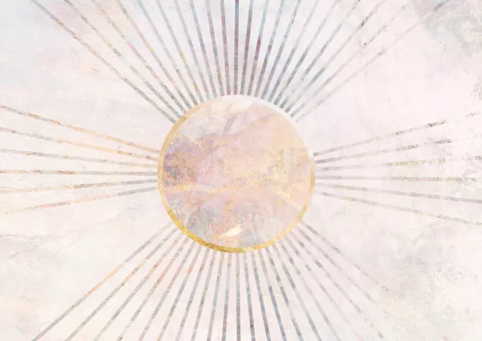 Manovski, Sarah: Landscape Boho sun ombre grey